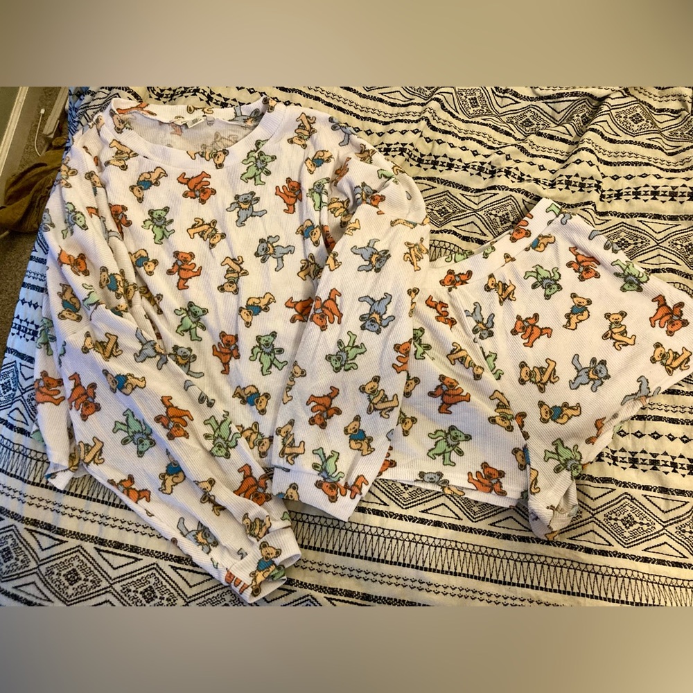 American Eagle Grateful Dead PJ Set Size Large